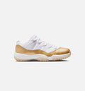 Air Jordan 11 Retro Low Mother's Day - 女款生活方式运动鞋（白/金属金/战队金）