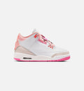 Air Jordan 3 Retro Spring Flowers - 青少年生活方式运动鞋（珍珠粉/粉花红/粉红发光/超烁橙）