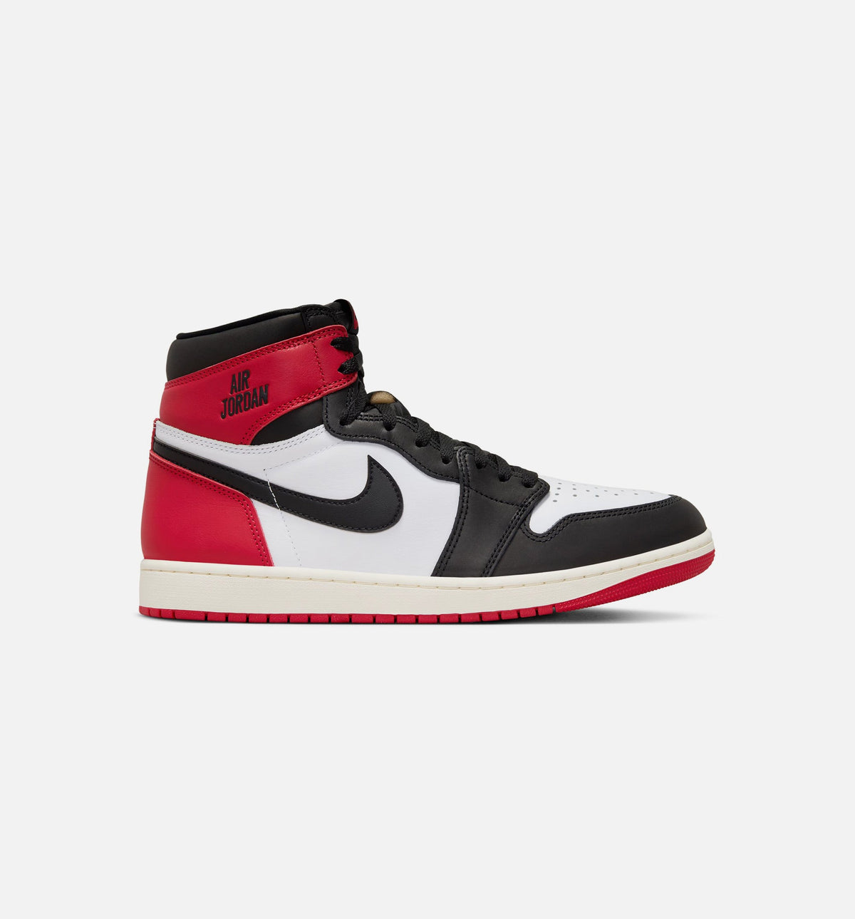 Air Jordan 1 Retro High OG Black Toe - 男款生活方式运动鞋（白/黑/红/帆布白）