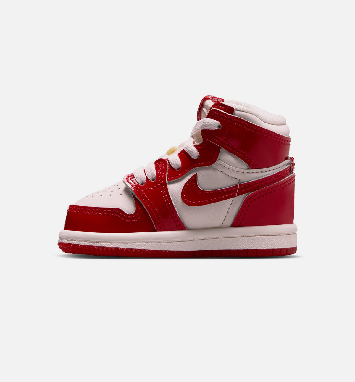 Air Jordan 1 Retro High OG Nails and Grails - 婴幼儿生活方式运动鞋（大学红/金属银）