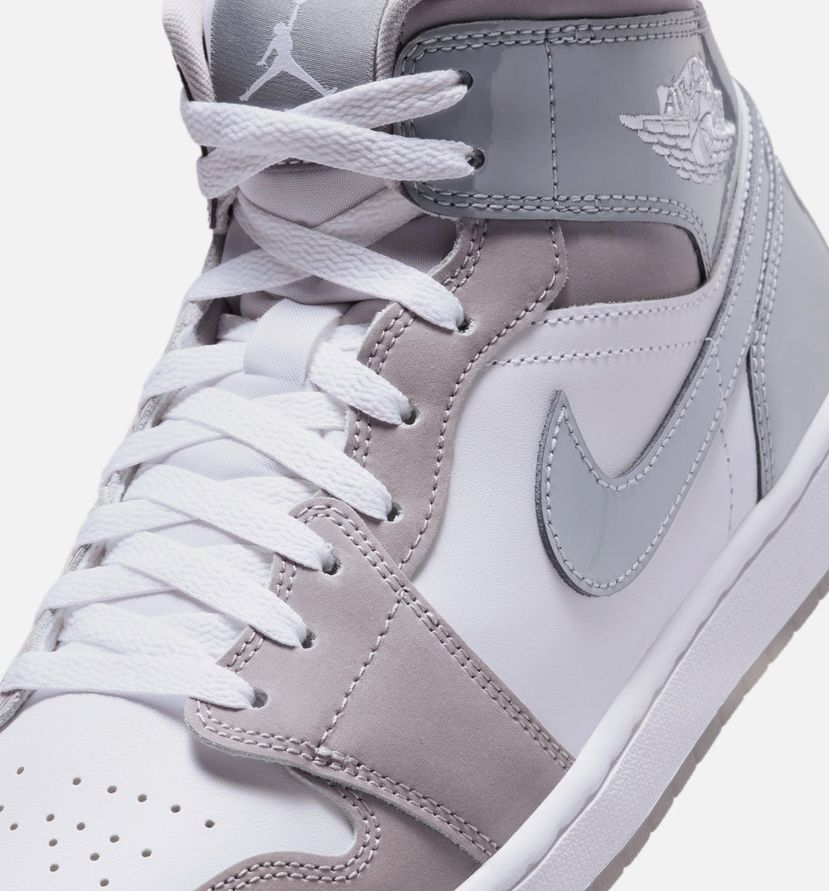 Air Jordan 1 Mid SE Cool Grey - 男款生活方式运动鞋（冷灰/中灰）