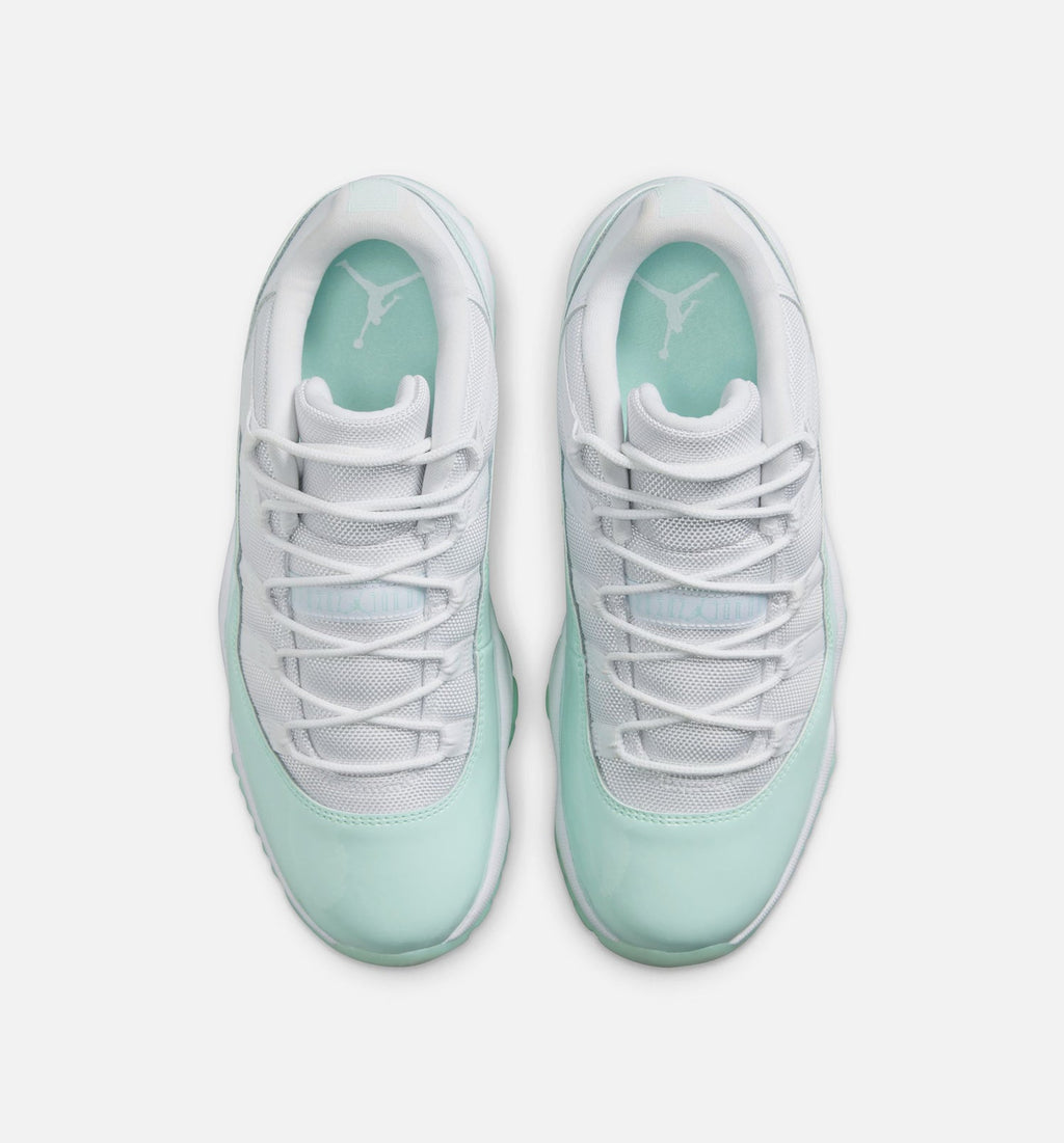 Air Jordan 11 Retro Low Igloo - 女款生活方式运动鞋（白/冰屋绿）