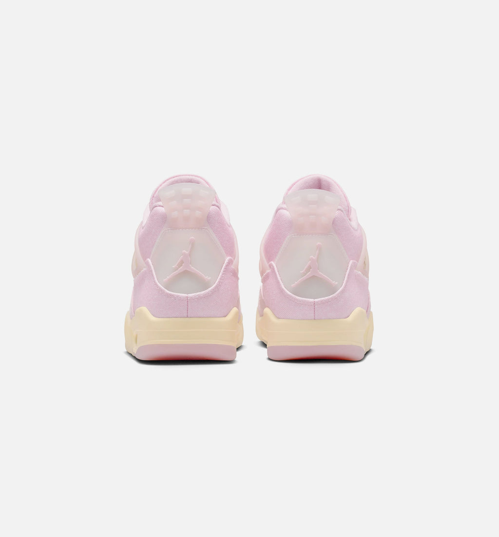 Air Jordan 4 Retro Pink Pearl And Iced Carmine 女款生活方式运动鞋 - 珍珠粉/冰红/椒奶
