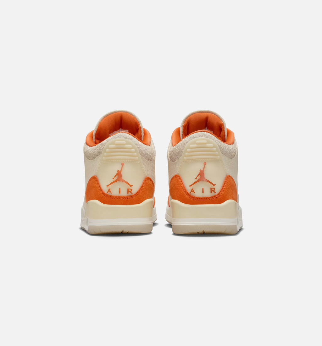 Air Jordan 3 Retro Starfish 女款生活方式运动鞋 - Fossil/Starfish/Sail