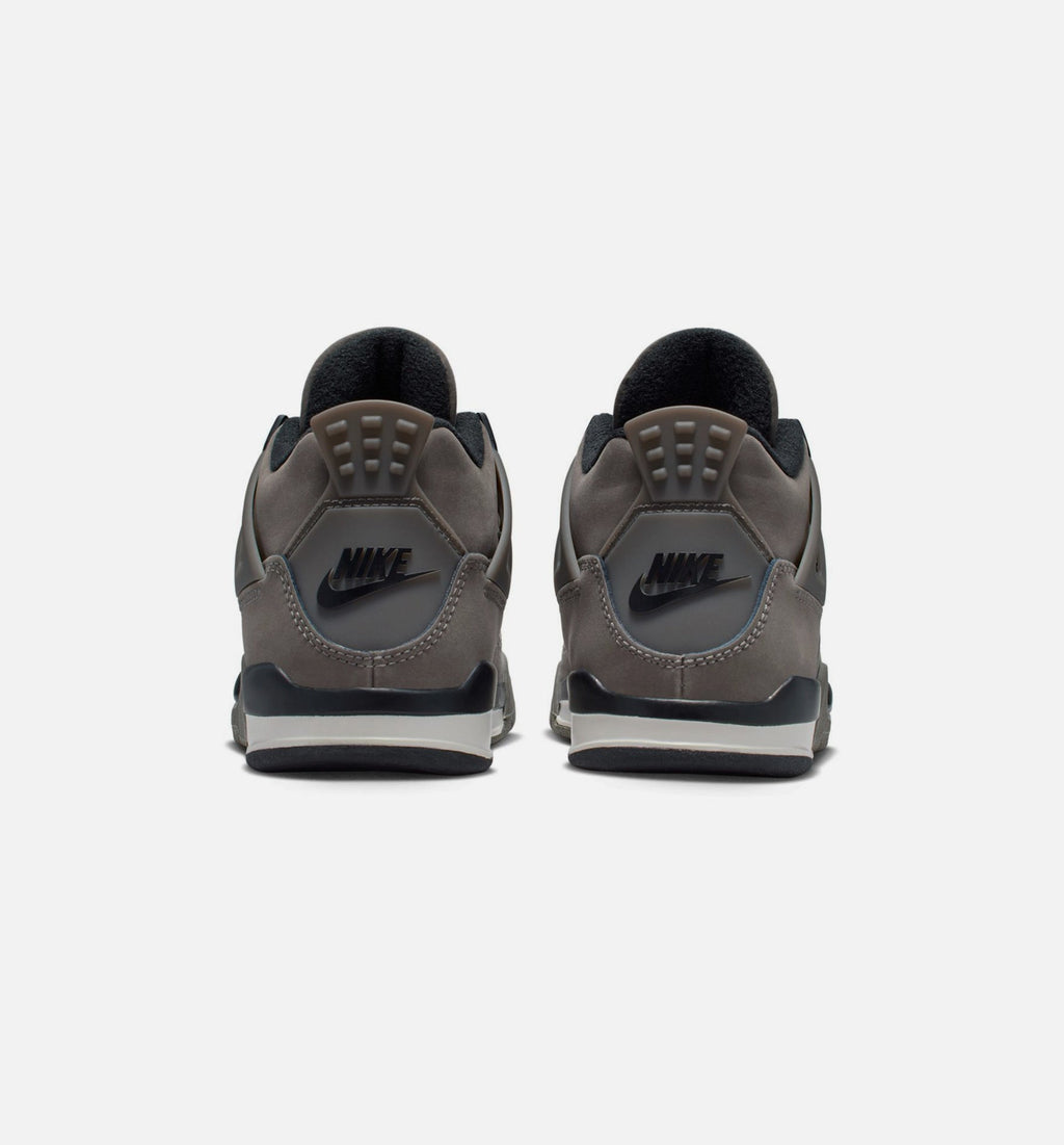 Air Jordan 4 Retro Cave Stone And Black 学前儿童生活方式运动鞋 - 洞穴石/黑色/月粒灰