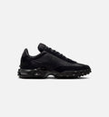 Air Max Waffle Black and Anthracite 男款生活方式运动鞋 - 黑色