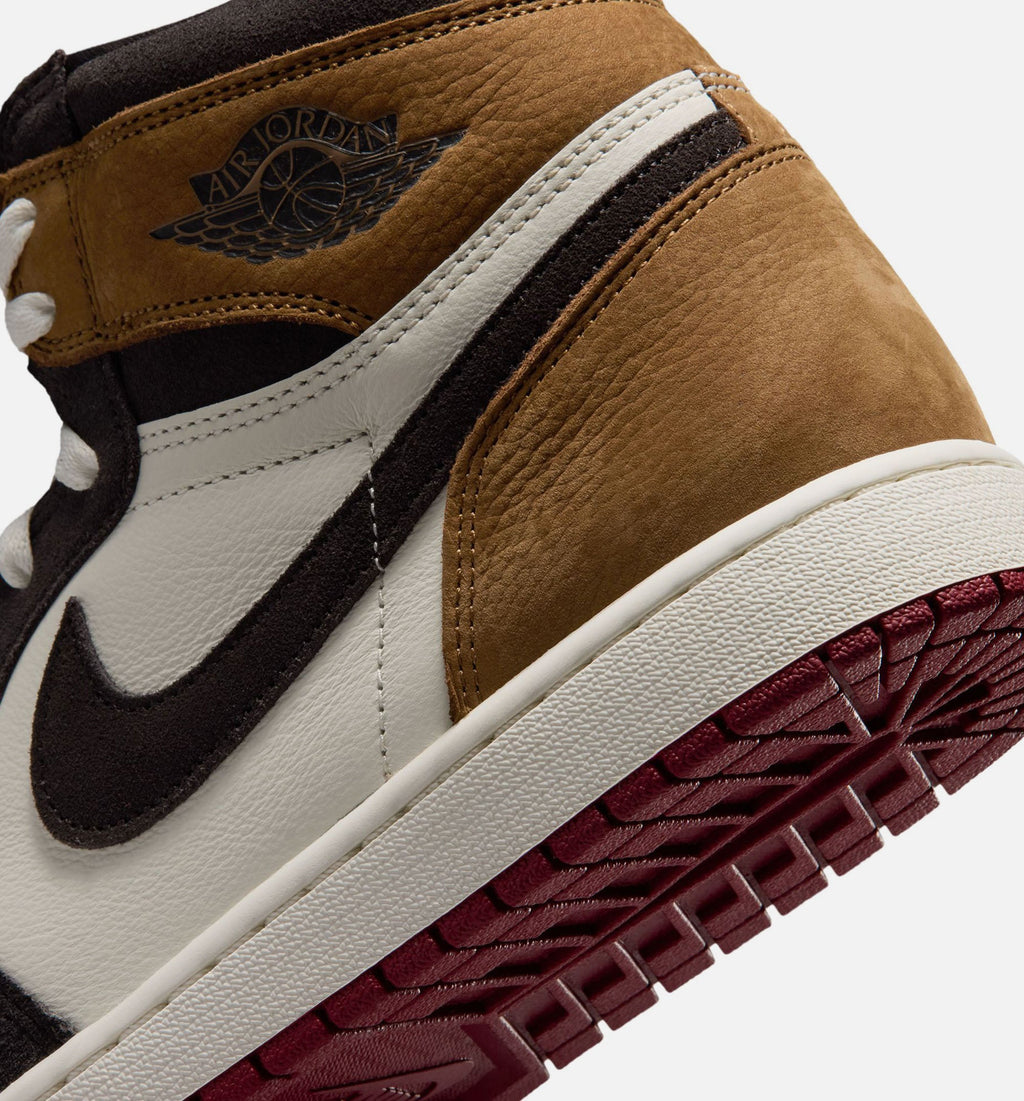 Air Jordan 1 Retro High OG Love Letter - 男款生活方式运动鞋（阴影棕/战队红/英坦浅棕）