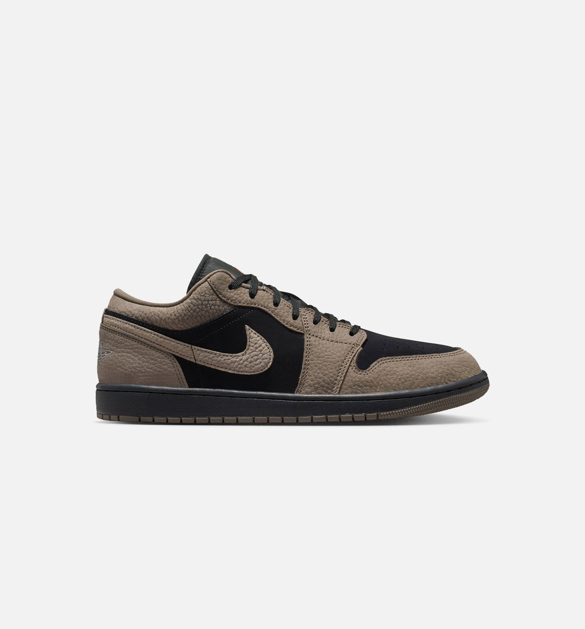 Air Jordan 1 Low SE - 男款生活方式运动鞋（黑/橄榄灰/淡芒果黄）