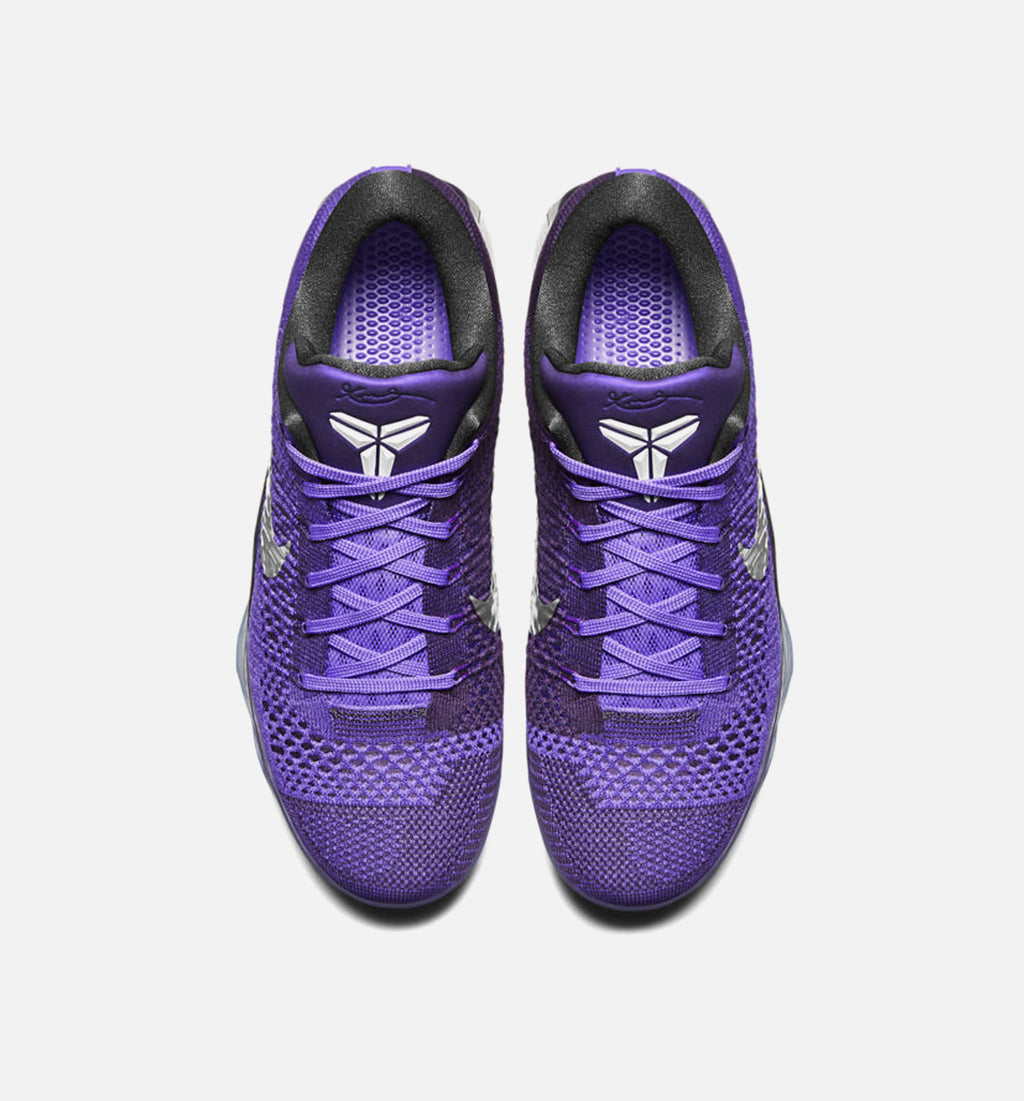 Kobe 9 Elite Low Moonwalker 男款生活方式运动鞋 - 超级葡萄紫/白色/洞穴紫