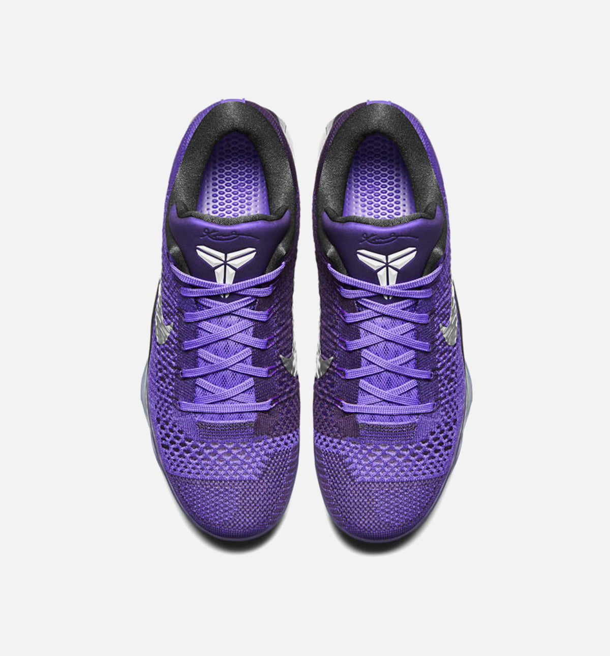 Kobe 9 Elite Low Moonwalker 男款生活方式运动鞋 - 超级葡萄紫/白色/洞穴紫