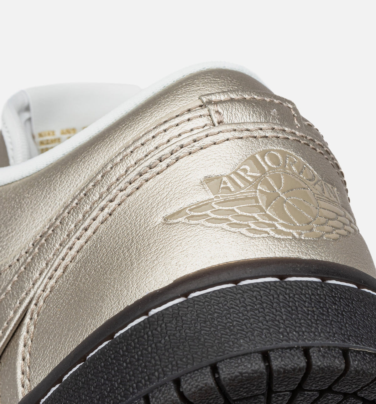 Air Jordan 1 Low SE Metallic Zinc - 女款生活方式运动鞋（金属锡/峰白/丝绒棕）