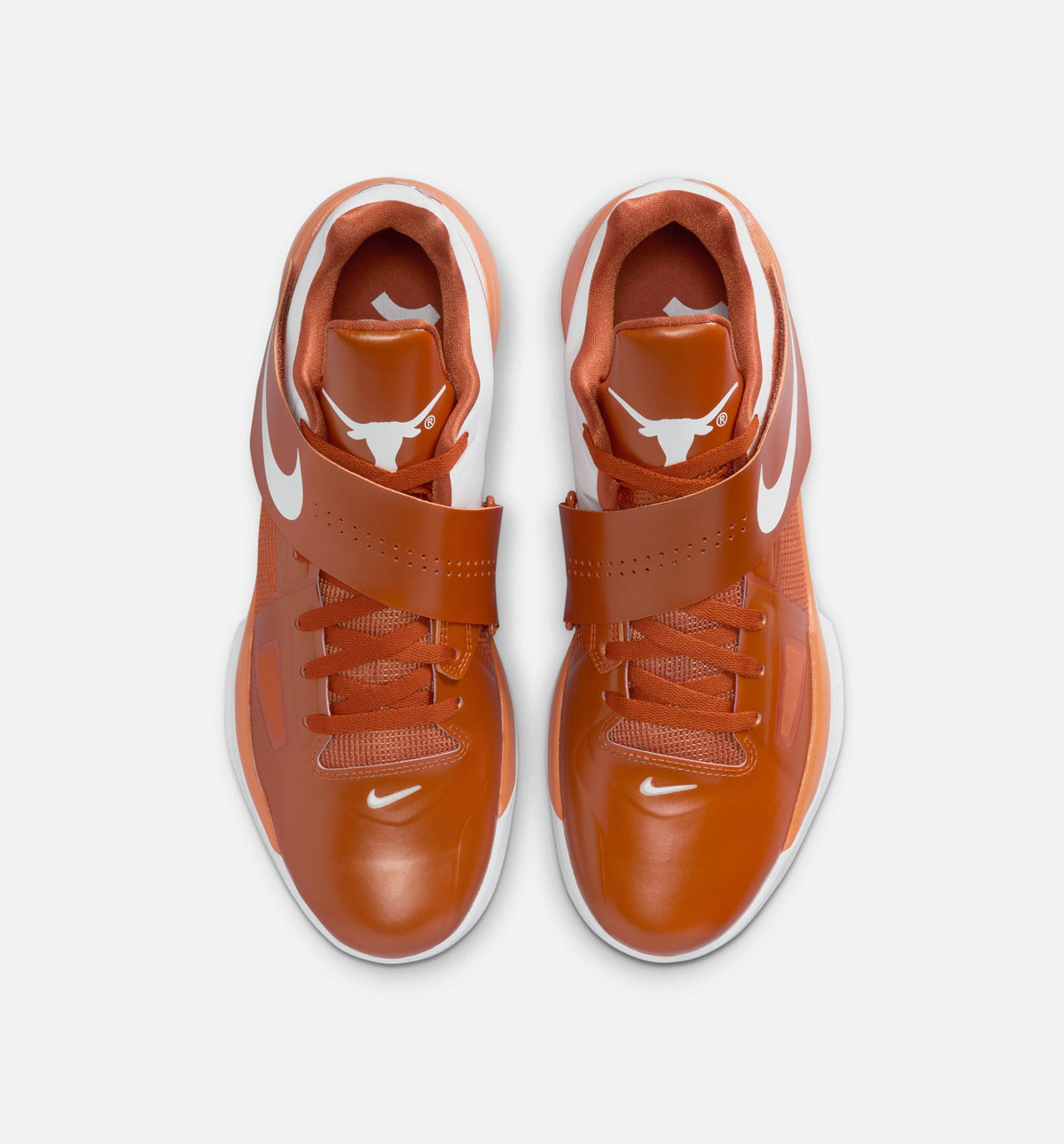Zoom KD 4 Texas Longhorns - 男款生活方式运动鞋（沙漠橙/白）