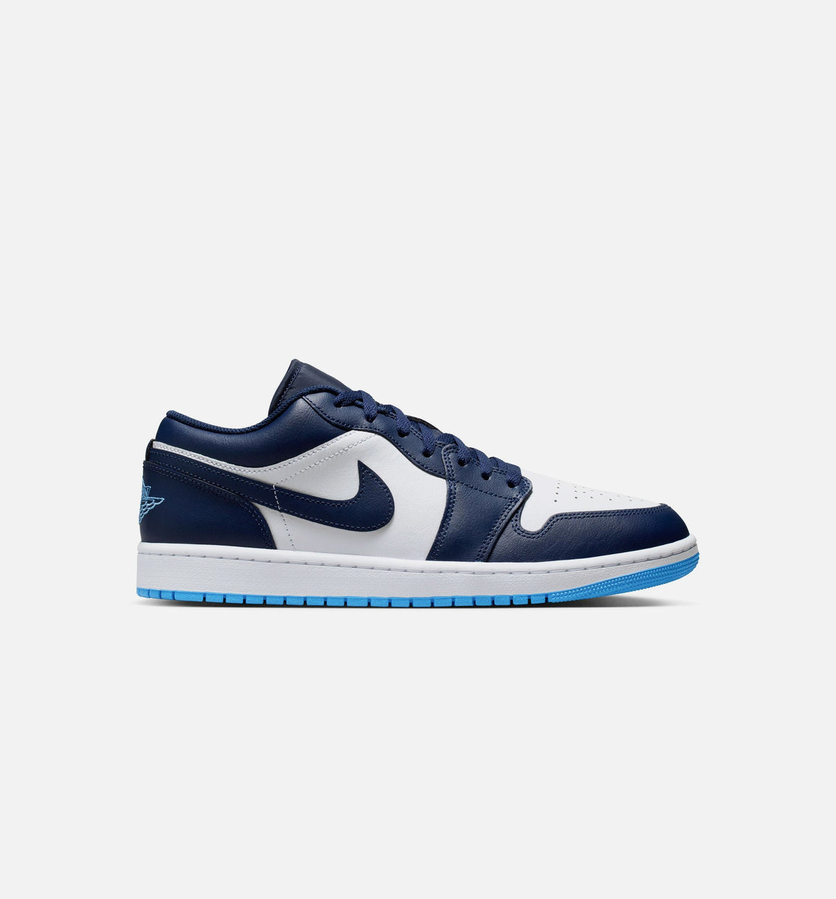 Air Jordan 1 Low - 男款生活方式运动鞋（深海军蓝/大学蓝/白）