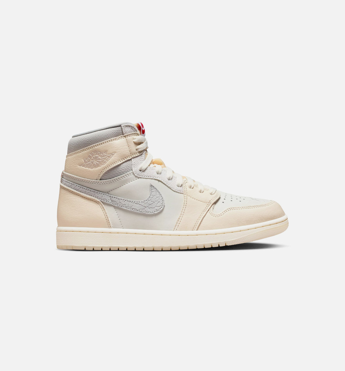 Air Jordan 1 Retro High OG Sail - 男款生活方式运动鞋（帆布白/大学红/淡象牙/源奴奶白/幻影白）