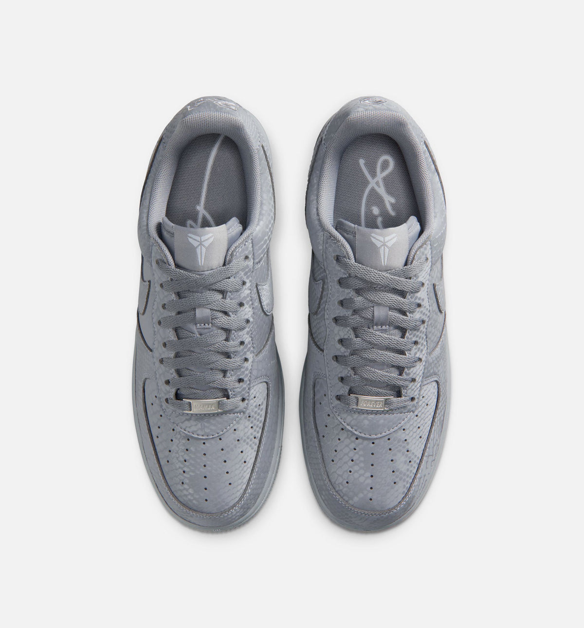 Kobe Air Force 1 Low Cool Grey - 男款生活方式运动鞋（冷灰/琅焰灰）