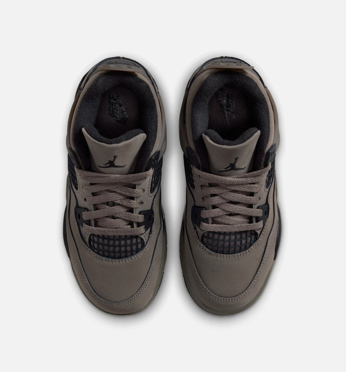 Air Jordan 4 Retro Cave Stone And Black 学前儿童生活方式运动鞋 - 洞穴石/黑色/月粒灰