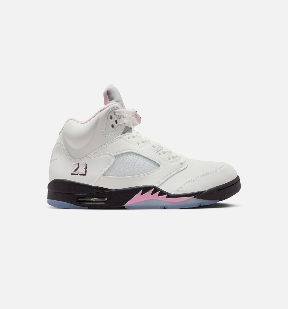 Air Jordan 5 Retro Medium Soft Pink Mens Lifestyle Shoe - WhiteSoft PinkBlack