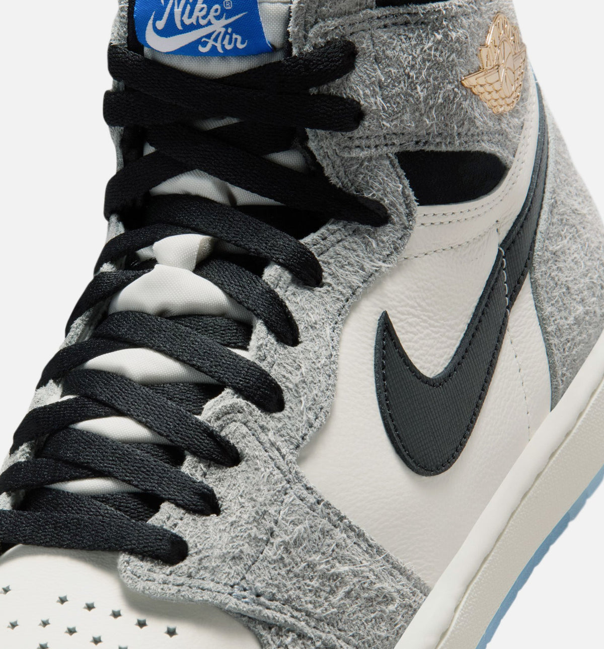 Air Jordan 1 Retro High OG Cool Grey - 男款生活方式运动鞋（冷灰/黑/帆布白/皇家蓝/白）