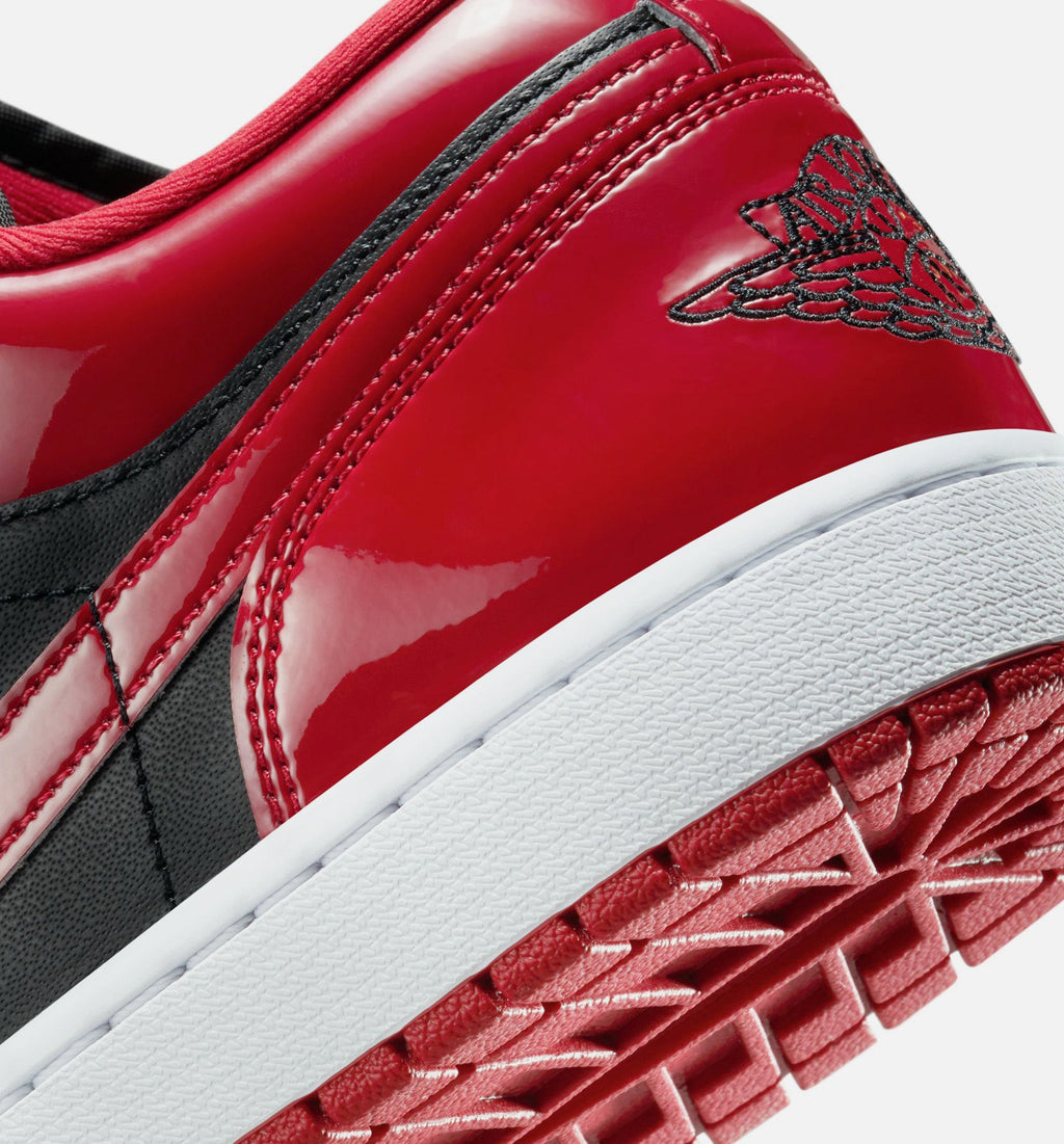 Air Jordan 1 Low SE - 男款生活方式运动鞋（黑/红/白）