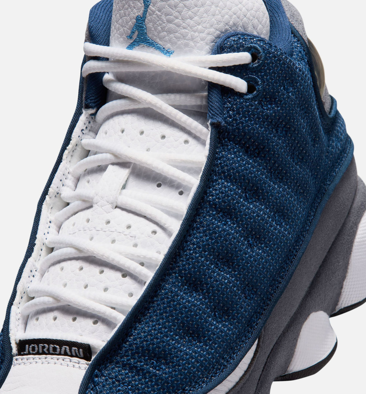 Air Jordan 13 Retro Navy And Flint Grey 大童生活方式运动鞋 - 深海蓝/学院蓝/燧石灰/白色