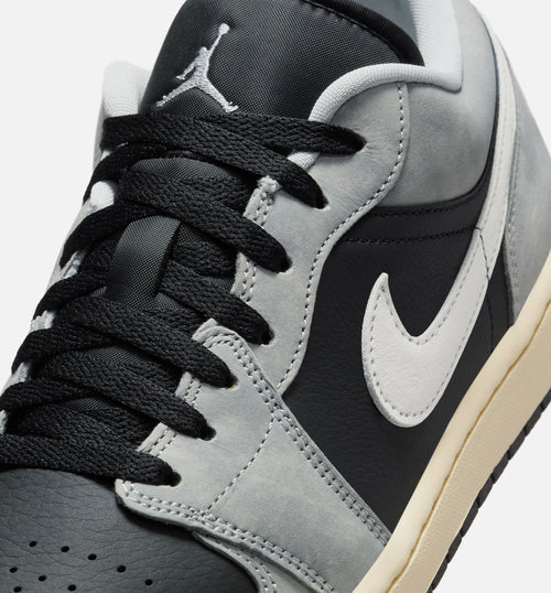 Air Jordan 1 Low SE - 男款生活方式运动鞋（淡烟灰/白/深灰黑）