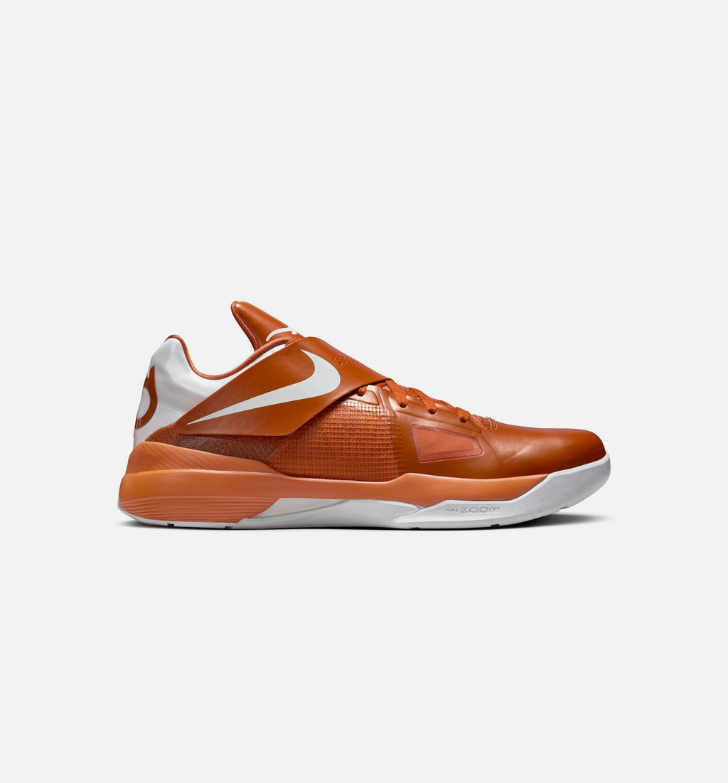 Zoom KD 4 Texas Longhorns - 男款生活方式运动鞋（沙漠橙/白）
