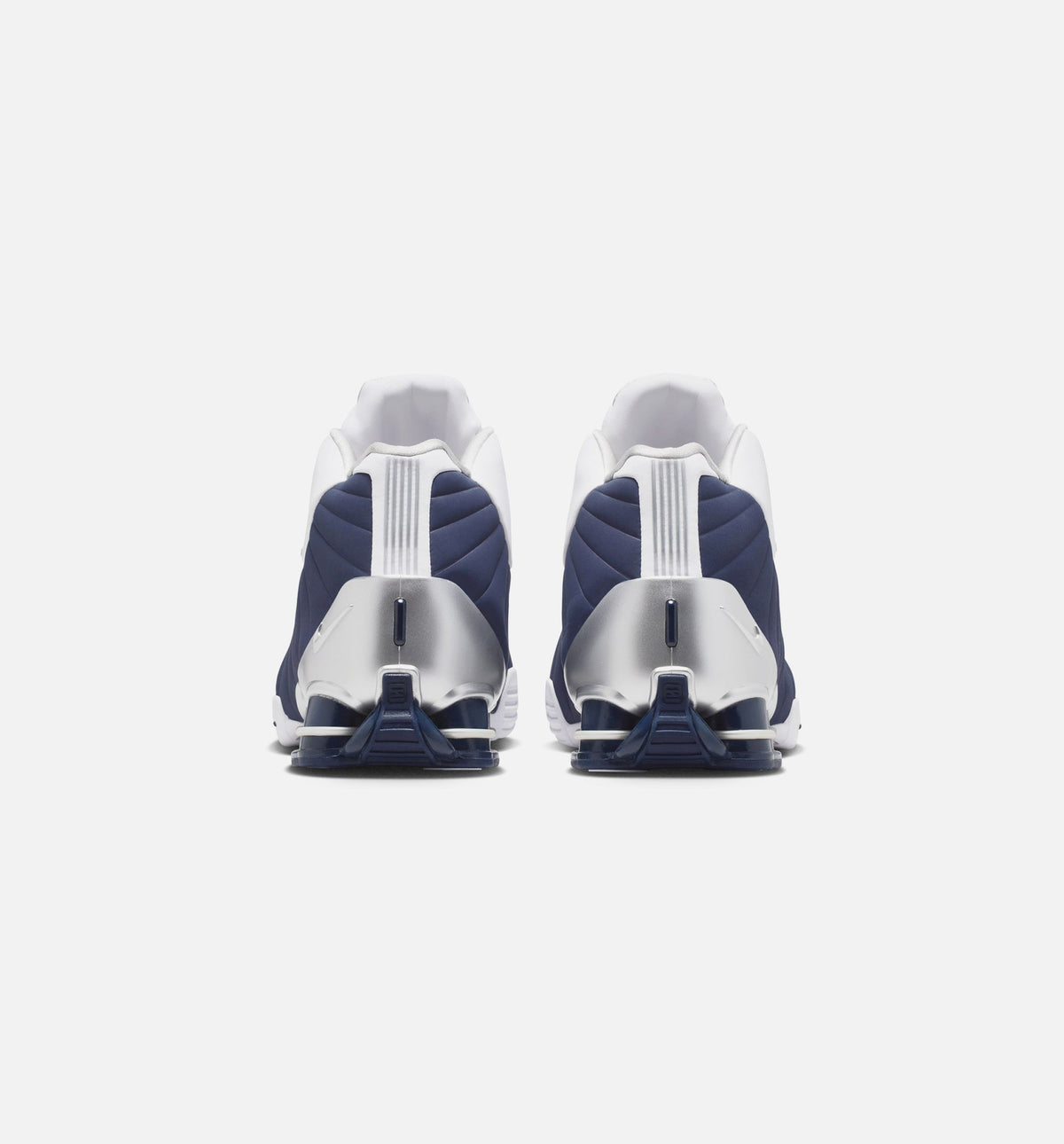 Shox BB4 Olympic - 男款生活方式运动鞋（白/午夜海军蓝/金属银）