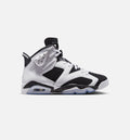 Air Jordan 6 Retro Black And White 男款生活方式运动鞋 - 黑色/白色