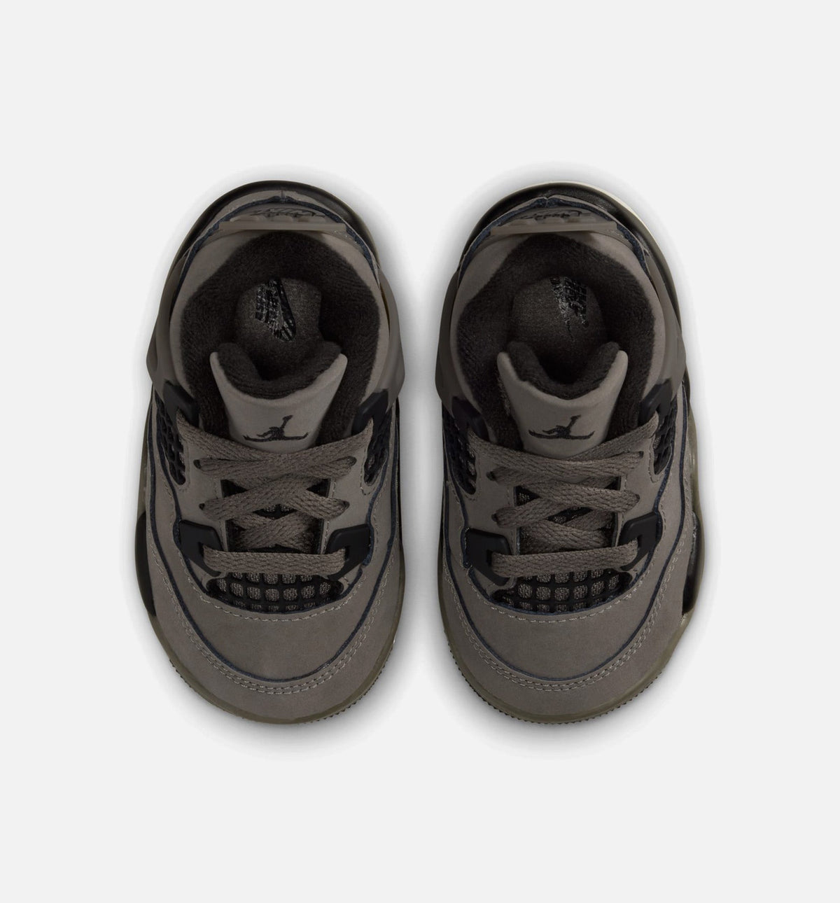 Air Jordan 4 Retro Cave Stone And Black 婴幼儿生活方式运动鞋 - 洞穴石/黑色/月粒灰