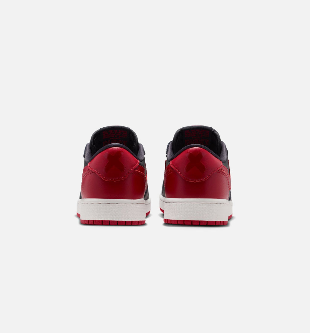 Air Jordan 1 Retro Low OG Banned - 青少年生活方式运动鞋（黑/红/峰白)