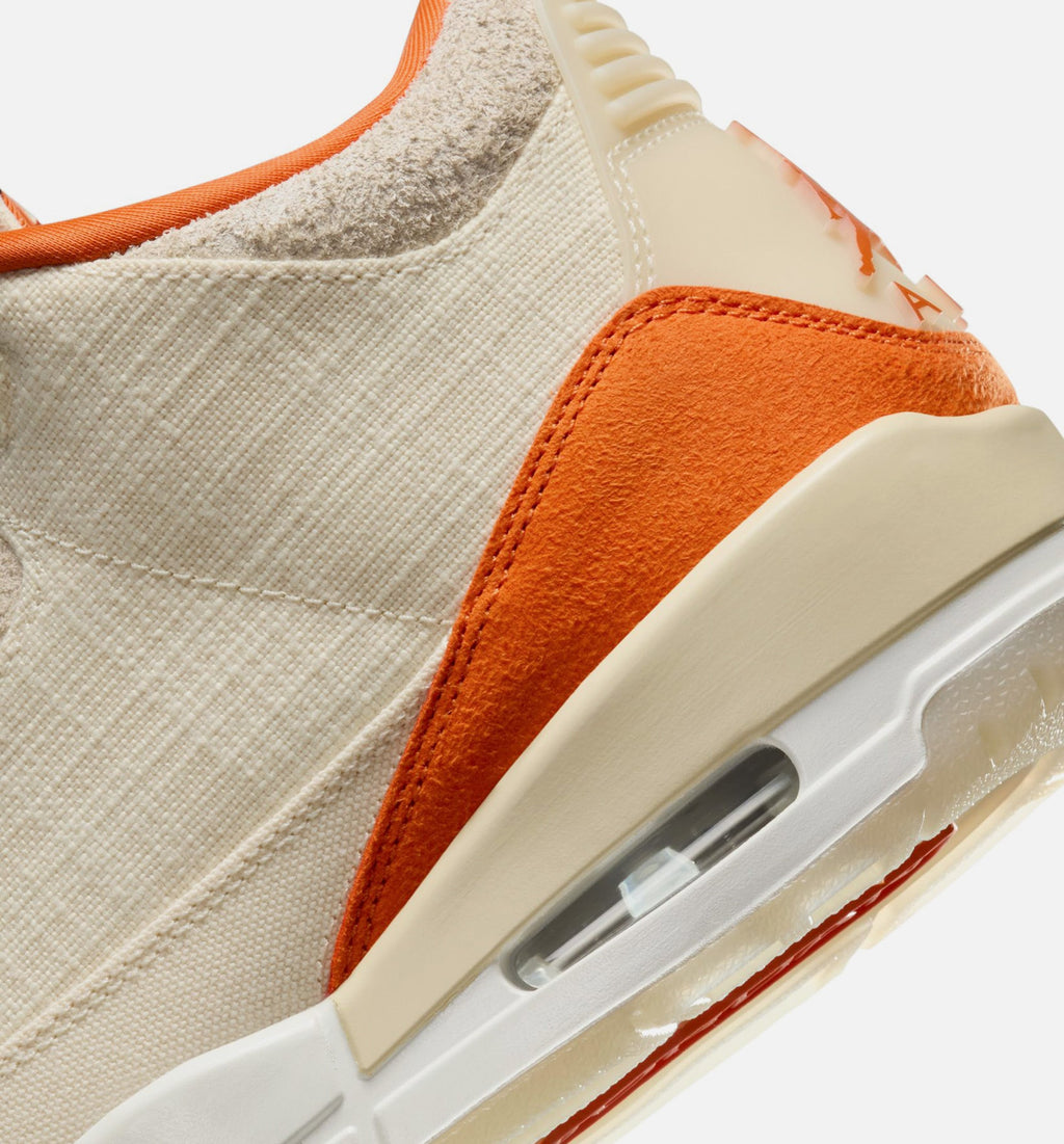 Air Jordan 3 Retro Starfish 女款生活方式运动鞋 - Fossil/Starfish/Sail