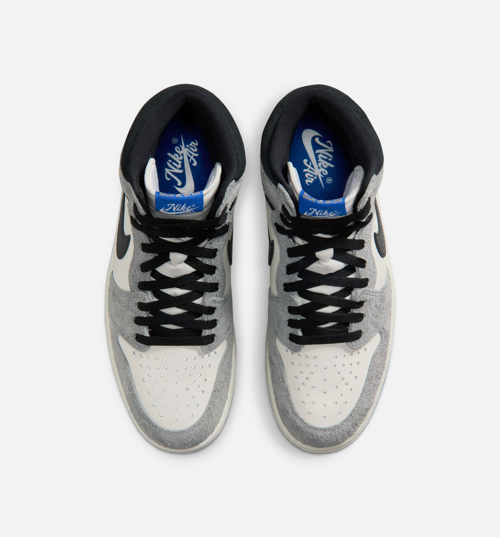 Air Jordan 1 Retro High OG Cool Grey - 男款生活方式运动鞋（冷灰/黑/帆布白/皇家蓝/白）