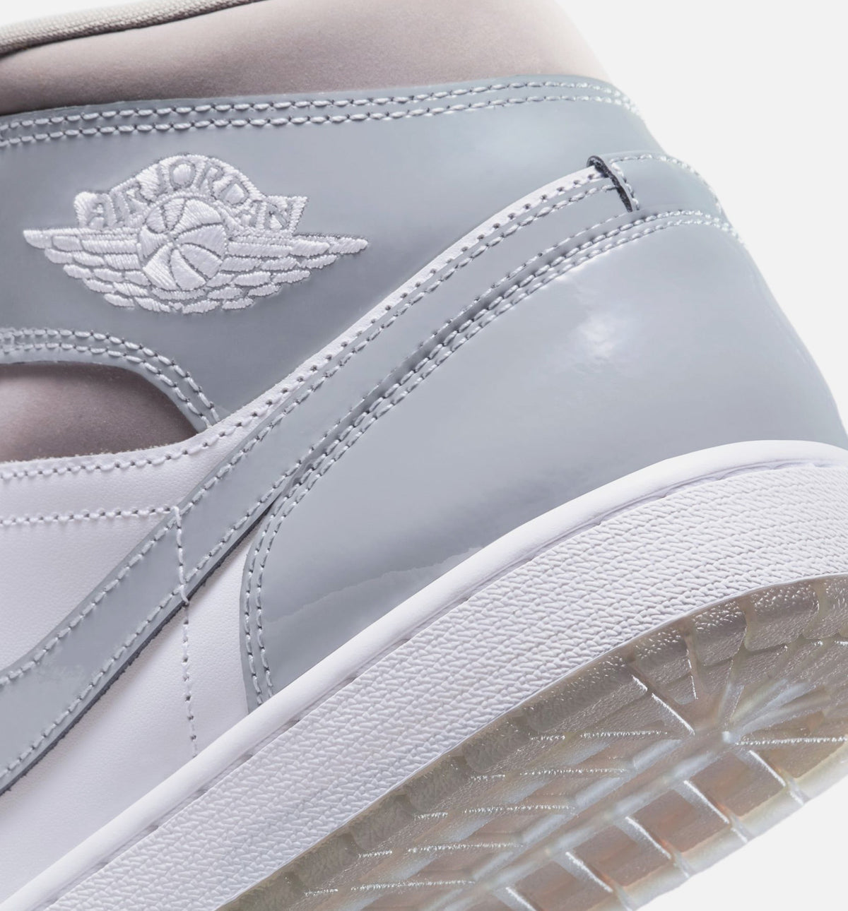 Air Jordan 1 Mid SE Cool Grey - 男款生活方式运动鞋（冷灰/中灰）