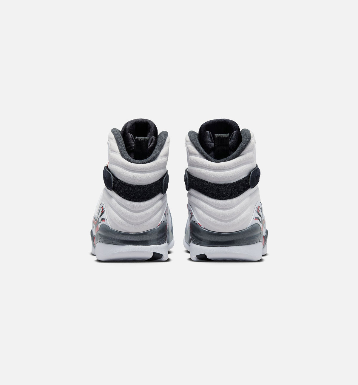 Air Jordan 8 Retro White And True Red 男款生活方式运动鞋 - 白色/黑色/纯红