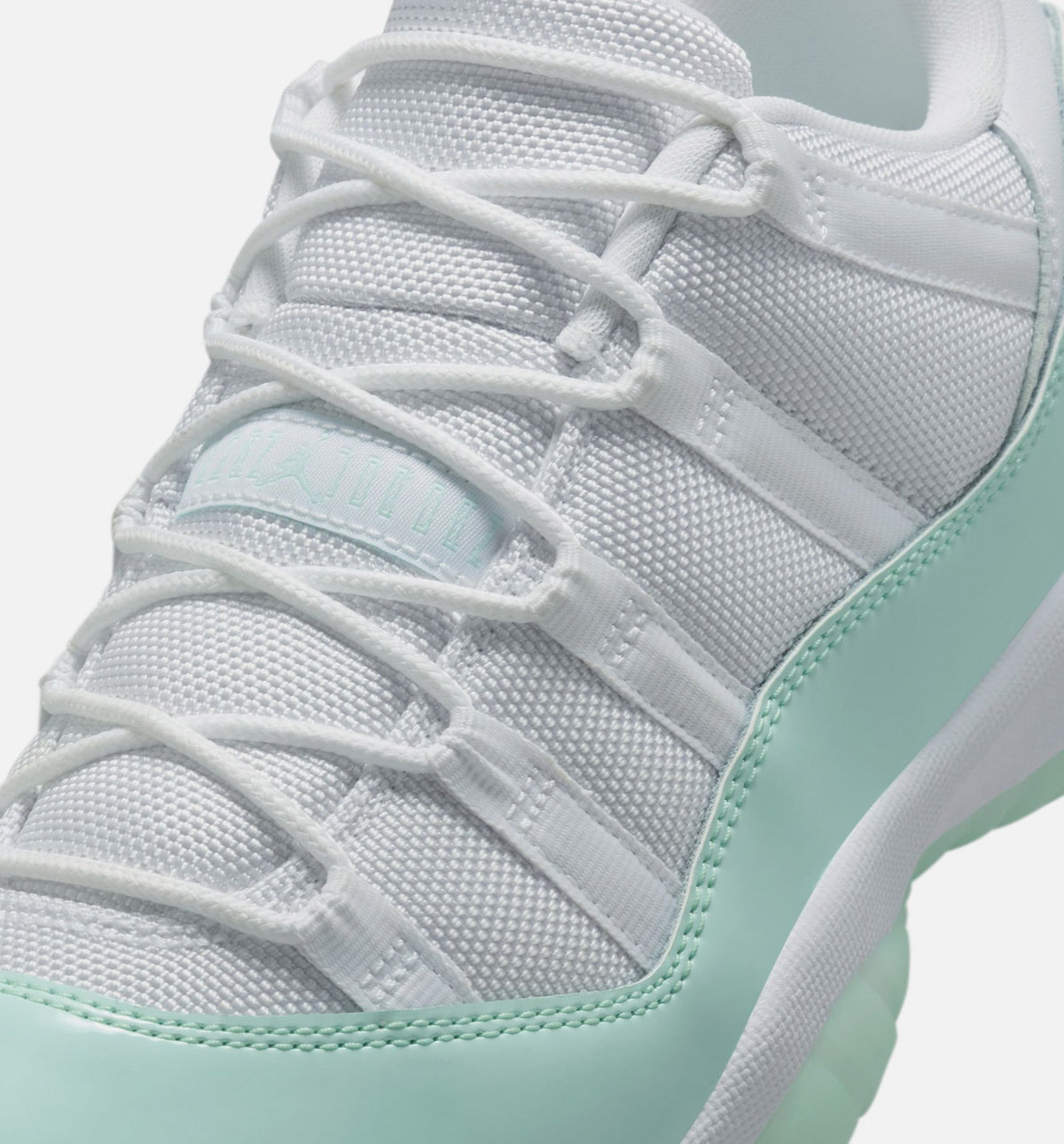 Air Jordan 11 Retro Low Igloo - 女款生活方式运动鞋（白/冰屋绿）