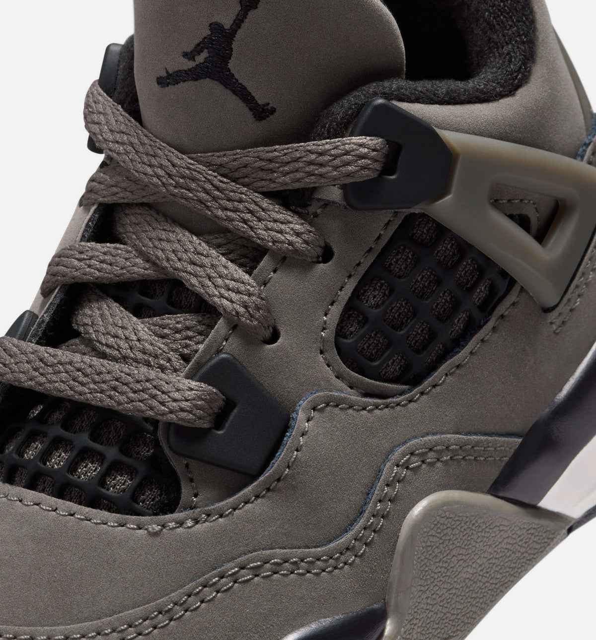 Air Jordan 4 Retro Cave Stone And Black 婴幼儿生活方式运动鞋 - 洞穴石/黑色/月粒灰