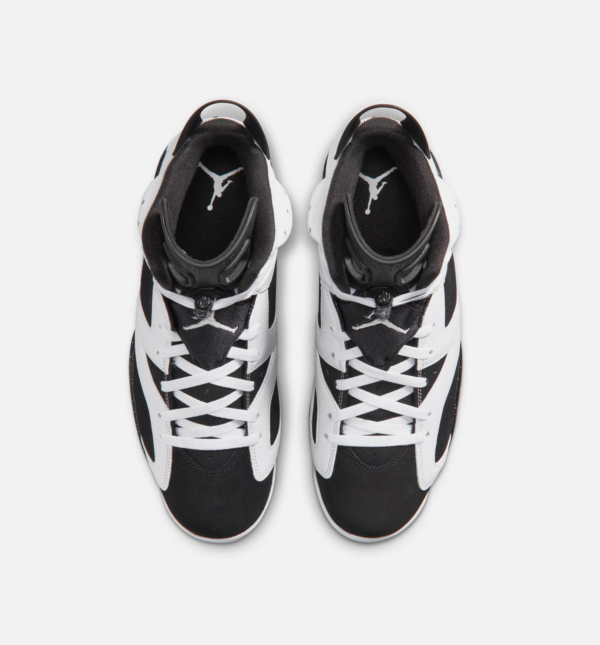 Air Jordan 6 Retro Black And White 男款生活方式运动鞋 - 黑色/白色