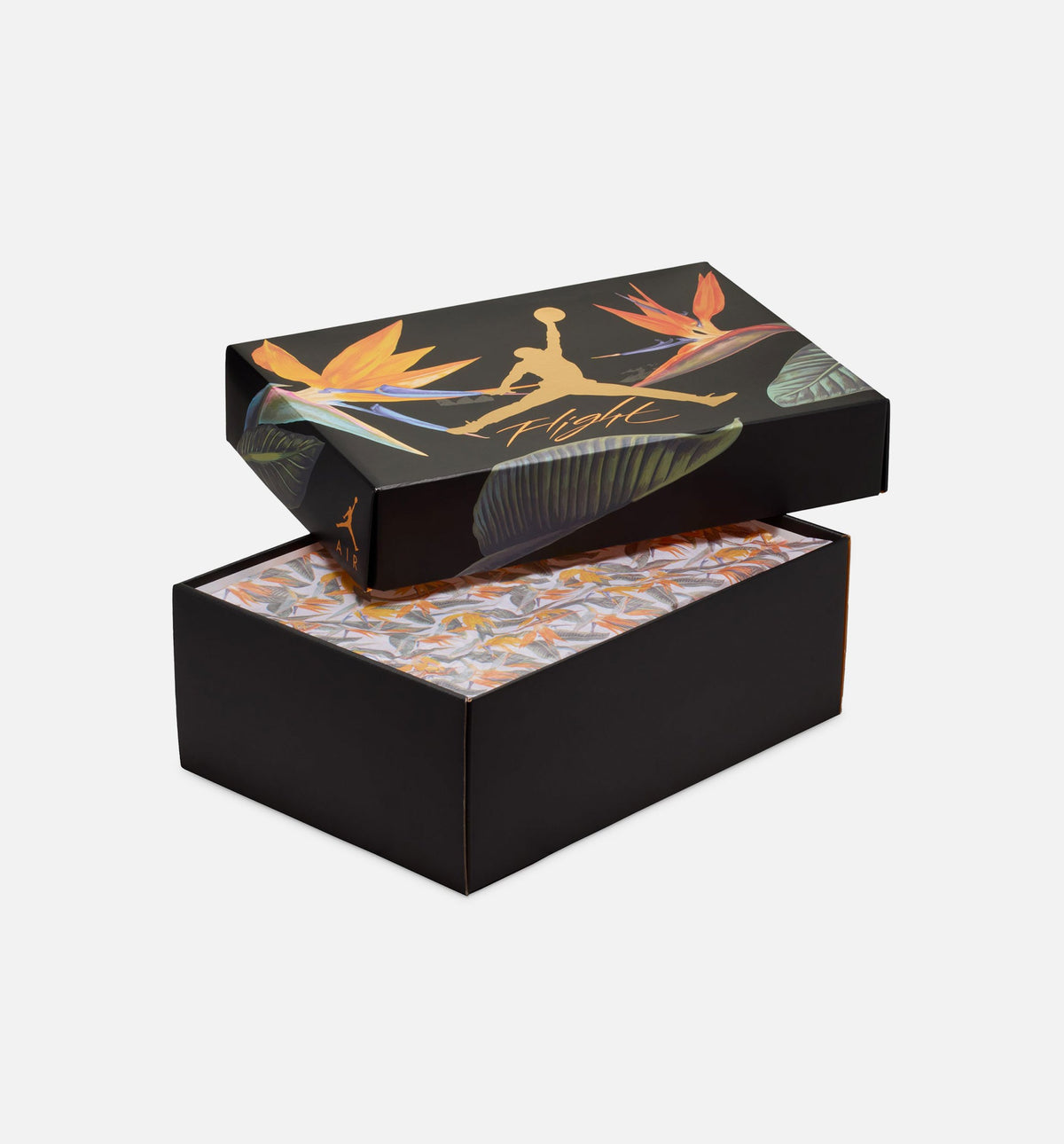 Air Jordan 4 Retro Birds of Paradise 女款生活方式运动鞋 - 椒奶/金色/沙麻/芒果橙/日晏色/黑