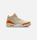Air Jordan 3 Retro Starfish 女款生活方式运动鞋 - Fossil/Starfish/Sail