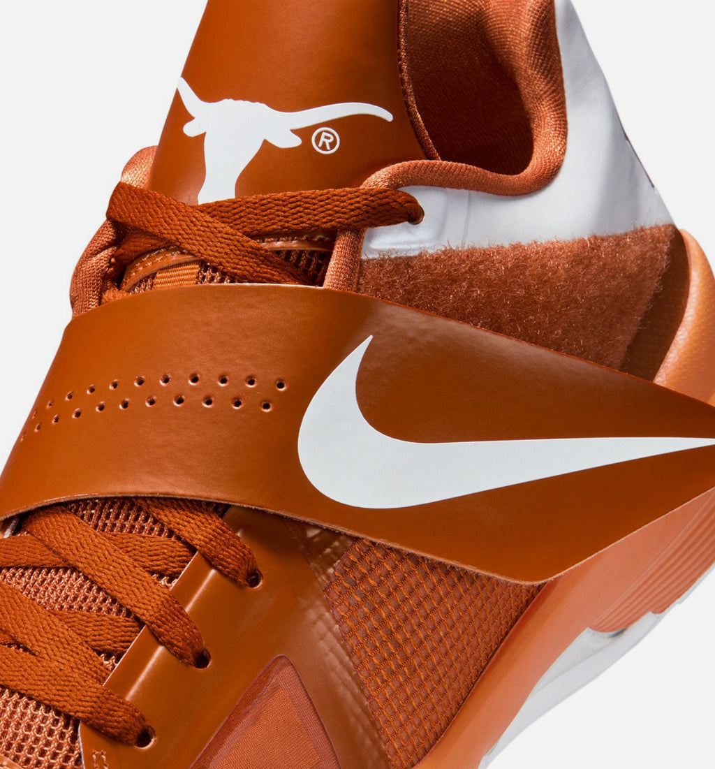 Zoom KD 4 Texas Longhorns - 男款生活方式运动鞋（沙漠橙/白）