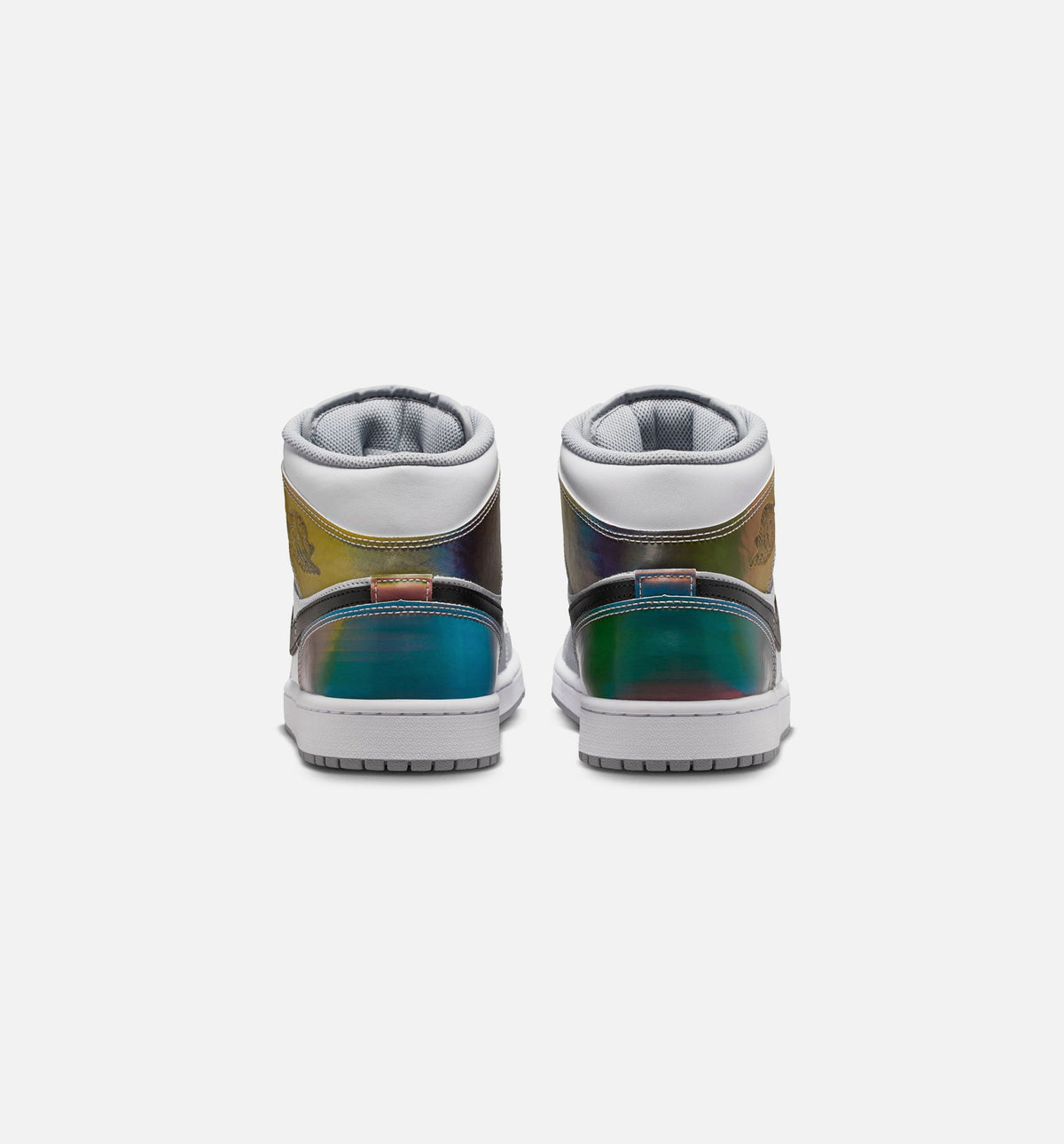 Air Jordan 1 Mid SE - 男款生活方式运动鞋（黑/白/狼灰）