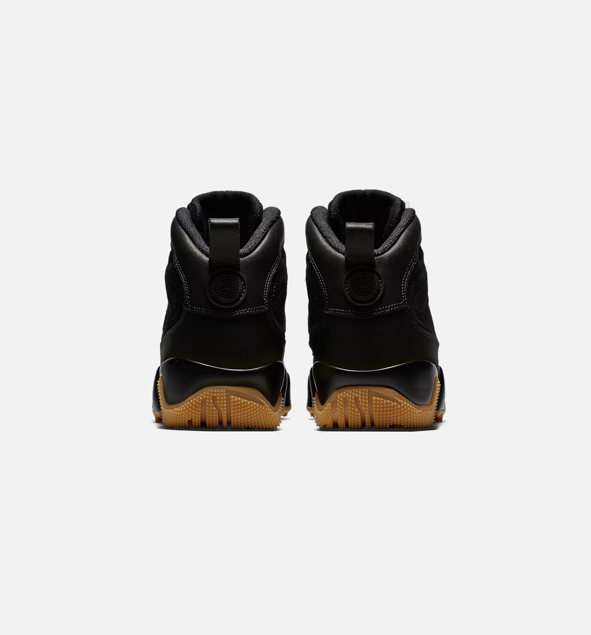 Air Jordan 9 Retro 男款生活方式靴子 - 黑色/黑色树轮弹浅棕