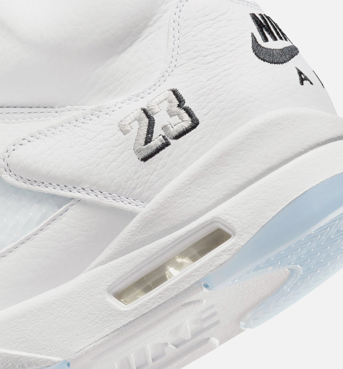 Air Jordan 5 Retro OG White Metallic 男款生活方式运动鞋 - 白色/金属银/黑色