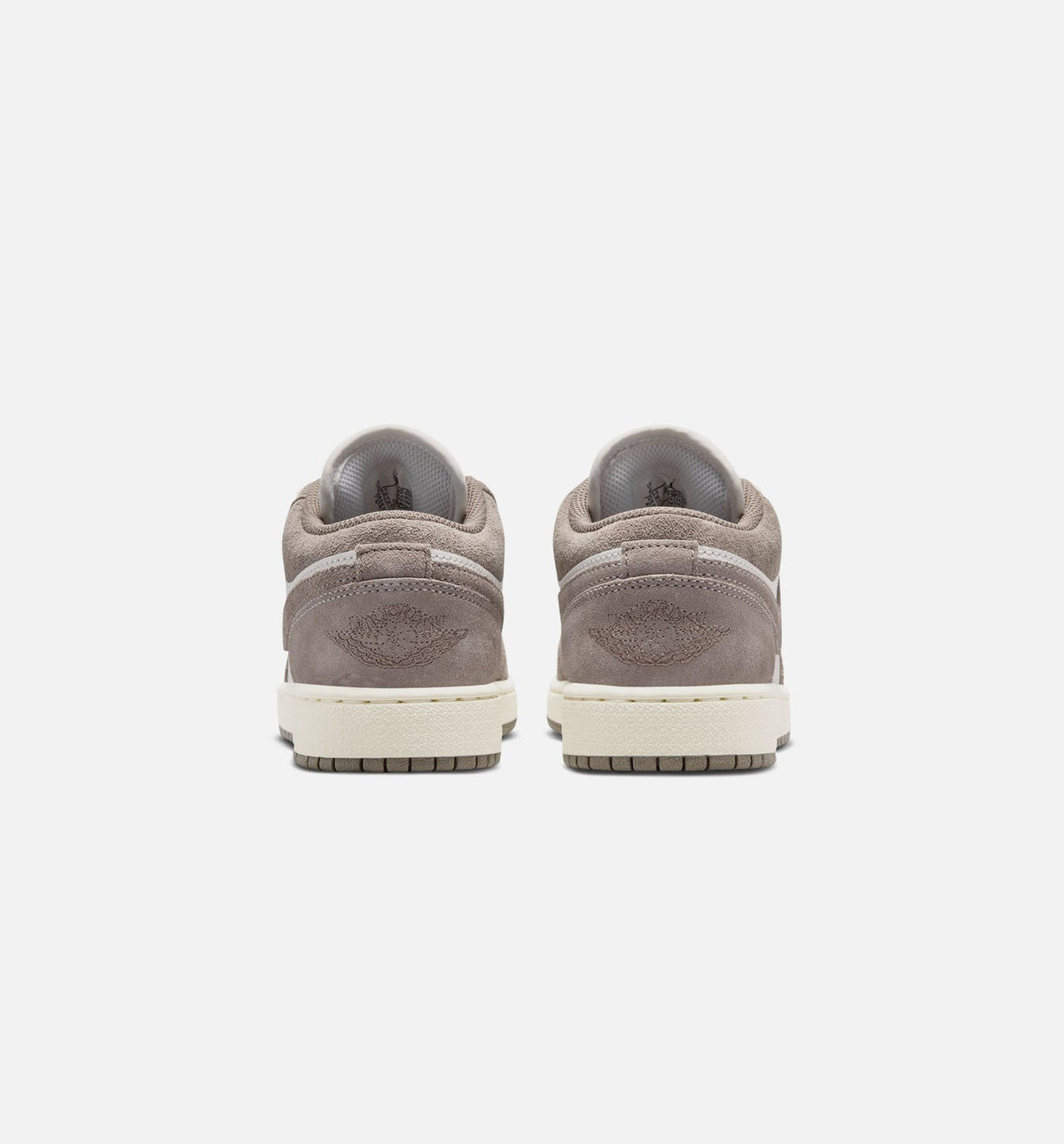 Air Jordan 1 Low Grade School - 青少年生活方式运动鞋（橄榄绿）