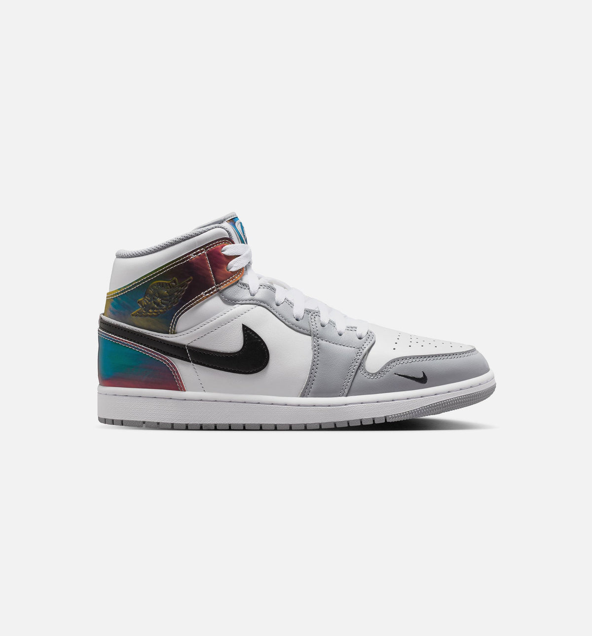 Air Jordan 1 Mid SE - 男款生活方式运动鞋（黑/白/狼灰）