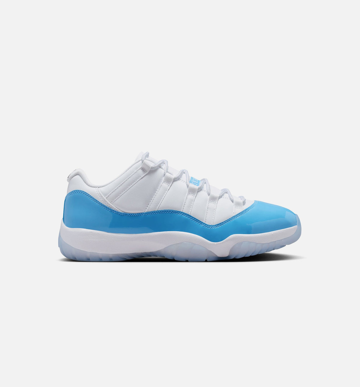 Air Jordan 11 Retro Low University Blue 男款生活方式运动鞋 - 白色/大学蓝/黑色
