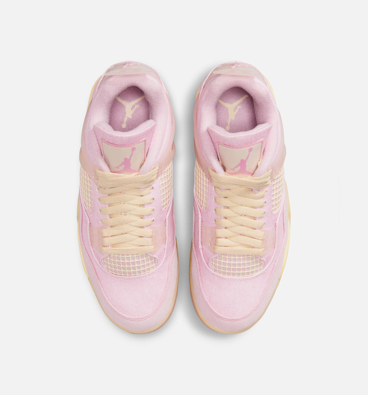 Air Jordan 4 Retro Pink Pearl And Iced Carmine 女款生活方式运动鞋 - 珍珠粉/冰红/椒奶