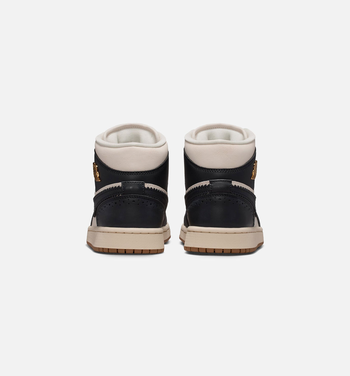 Air Jordan 1 Mid SE - 女款生活方式运动鞋（深灰黑/粉笔白/珍珠白）