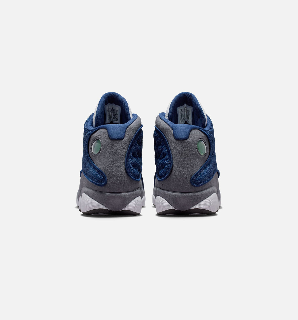 Air Jordan 13 Retro Navy And Flint Grey 男款生活方式运动鞋 - 深海蓝/学院蓝/燧石灰/白色