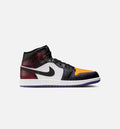 Air Jordan 1 Mid SE - 男款生活方式运动鞋（正红/白/宫廷紫/黑）